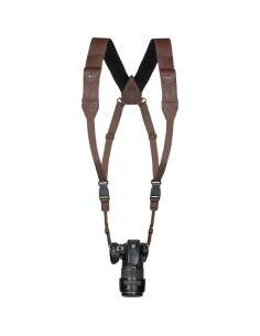 Arnés de Pecho COIRO para Cámara DSLR - Cuero Marrón 2