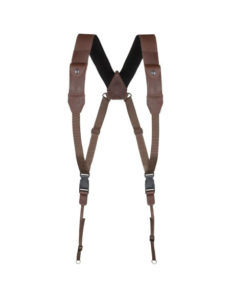 Arnés de Pecho COIRO para Cámara DSLR - Cuero Marrón