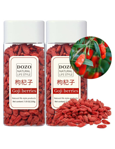 Berries de Goji Secas DOZO 400g | Snack Natural Sin Aditivos
