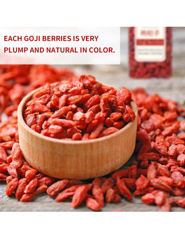 Berries de Goji Secas DOZO 400g | Snack Natural Sin Aditivos