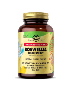 Cápsulas Vegetales de Resina de Boswellia Solgar 60 Unidades