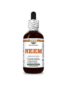 Extracto Líquido de Neem Orgánico HawaiiPharm 60 ml Sin Alcohol
