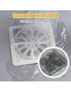 Pegatinas desechables para desagües Genérico 10PCS 10cm x 10cm 2