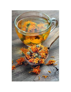 Flores de Caléndula Orgánicas EarthWise 454g - Té Herbal 2