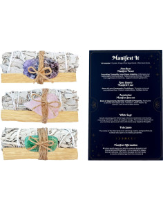 Kit Espiritual Sarimoire - 9 Piezas con Cristales y Salvia 2