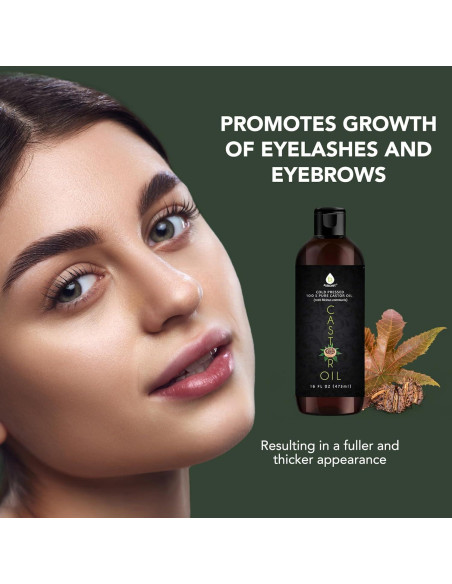 Aceite de Ricino Pursonic 473ml Prensado en Frío 100% Puro