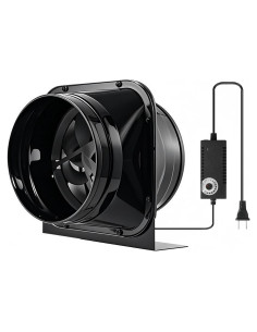 Ventilador de Extracción de Ducto 10" Meozri 1020 CFM Silencioso