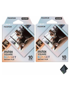 Papel Fotográfico Instantáneo FUJIFILM INSTAX SQUARE 20 Hojas