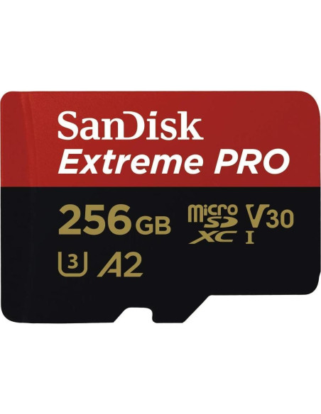 Tarjeta de Memoria Micro SD SanDisk Extreme Pro 256GB UHS-1 U3 Tarjeta de Memoria Micro SD SanDisk Extreme Pro 256GB UHS-1 U3