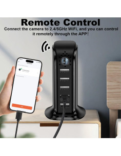 Cámara de Seguridad FUXGZ WiFi HD 1080P con Detección de Movimiento 2