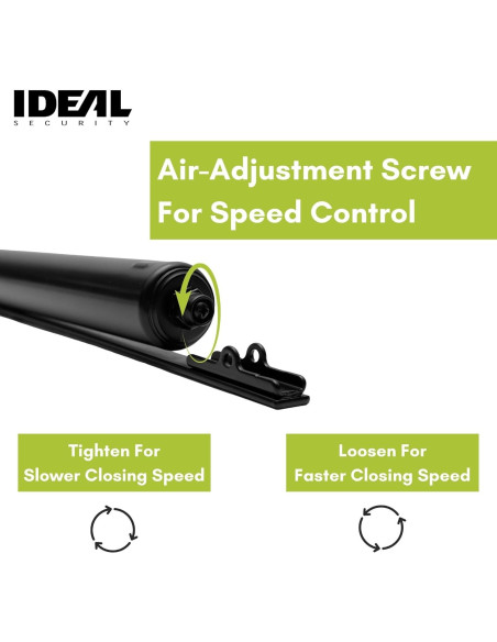 Cerradura Neumática Pesada Ideal Security BK8160, 26.67 cm Cerradura Neumática Pesada Ideal Security BK8160, 26.67 cm