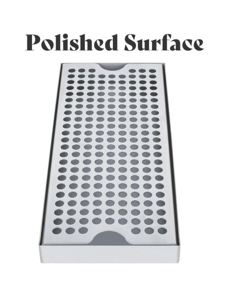 Bandeja de Goteo de Cerveza TMCRAFT Acero Inoxidable 30.48x12.7cm