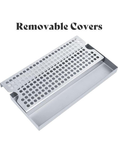 Bandeja de Goteo de Cerveza TMCRAFT Acero Inoxidable 30.48x12.7cm