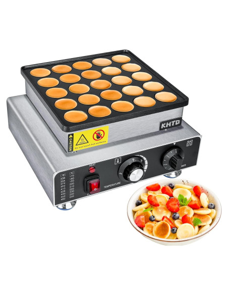 Mini Máquina para Pancakes KHTD 25PCS 32.5x29.2 cm Antiadherente