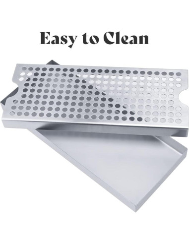 Bandeja de Goteo de Cerveza TMCRAFT Acero Inoxidable 30.48x12.7cm