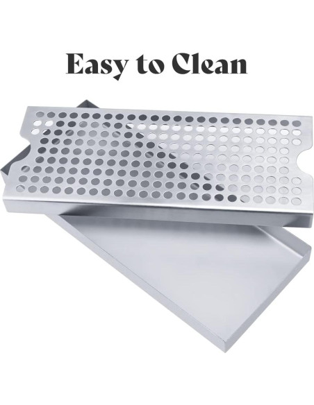 Bandeja de Goteo de Cerveza TMCRAFT Acero Inoxidable 30.48x12.7cm