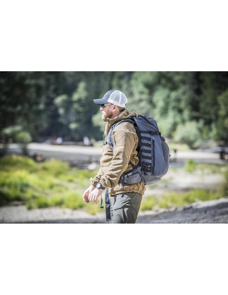 Mochila Elevation Helikon-Tex 50L Negra con MOLLE