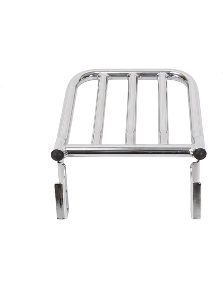 Soporte de Equipaje Cromado ECOTRIC para Harley Softail Dyna