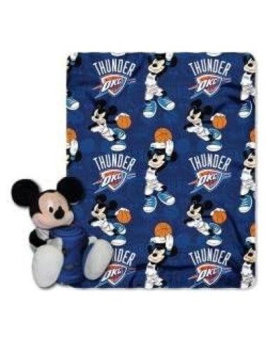 Manta de Forro NBA Disney Oklahoma City Thunder 101.6x127 cm