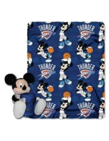 Manta de Forro NBA Disney Oklahoma City Thunder 101.6x127 cm