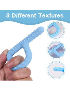 Juguetes Masticables Sensoriales para Niños Autistas - 4 Piezas 2