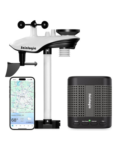 Estación Meteorológica Sainlogic SA7 WiFi 2.4G Sin Pantalla