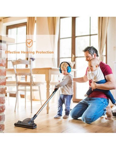 Auriculares de Seguridad ProCase para Niños + Gafas y Tapones