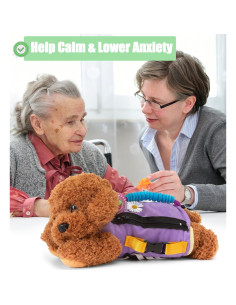 Manta Sensorial Fidget para Mayores Okueejur - Alivio Ansiedad 2