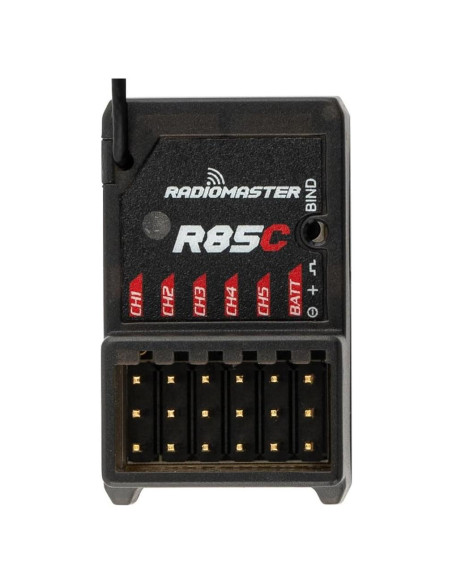 Receptor Radiomaster R85C 5CH 2.4GHz PWM Antena Externa