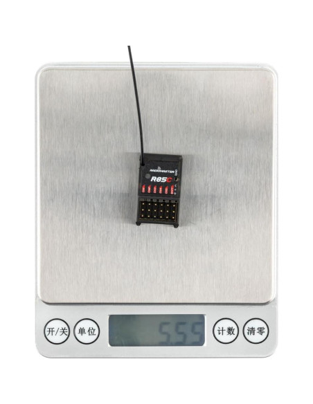 Receptor Radiomaster R85C 5CH 2.4GHz PWM Antena Externa