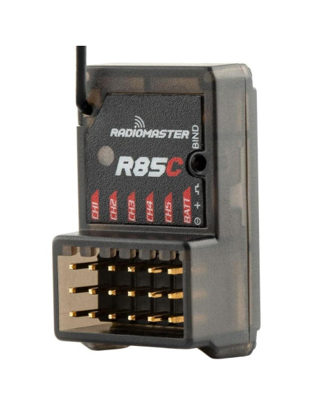 Receptor Radiomaster R85C 5CH 2.4GHz PWM Antena Externa