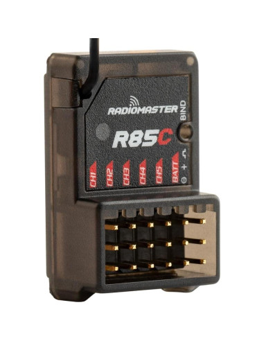 Receptor Radiomaster R85C 5CH 2.4GHz PWM Antena Externa