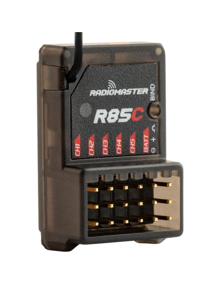 Receptor Radiomaster R85C 5CH 2.4GHz PWM Antena Externa