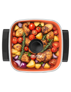 Sartén eléctrica OSTBA TXG-031A 30.48cm antiadherente 1500W