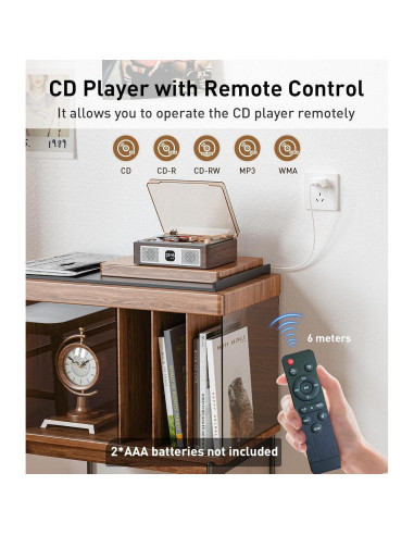 Reproductor de CD Bluetooth CARONSORT MSR-E300 con USB y FM