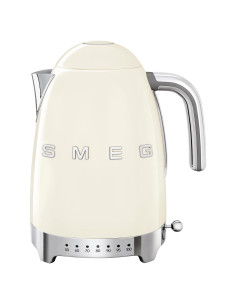 Hervidor Eléctrico SMEG KLF04 Crema 7 Tazas Temperatura Variable