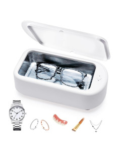 Limpiadora Ultrasónica de Joyas FEISEDY 600ml 48kHz