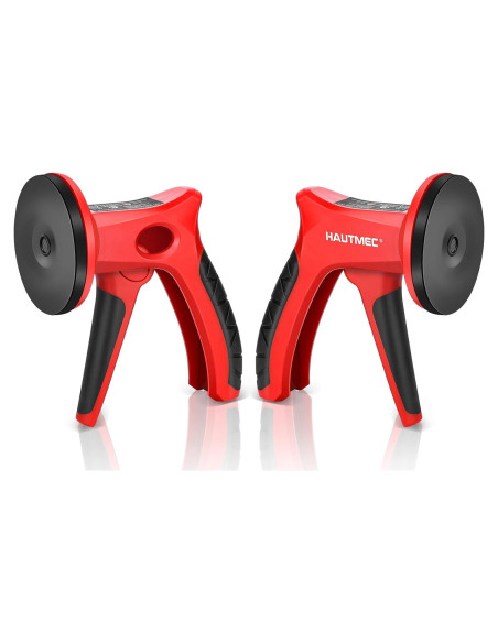 Ventosa de Succión HAUTMEC HT0439 - 2 Pack, 8kg, Ergonomía