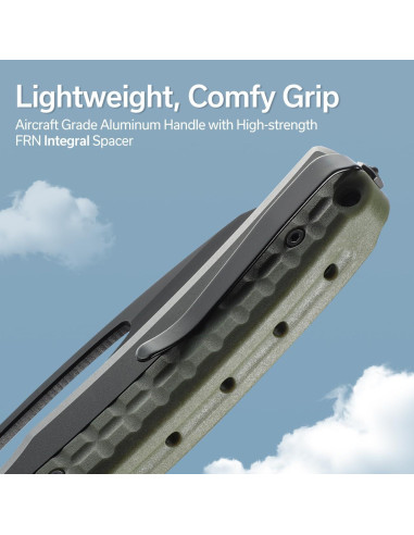 Cuchillo de Bolsillo CIVIVI Sentinel Strike 9.4 cm Aluminio Negro