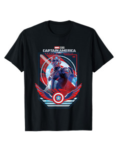 Camiseta Marvel Capitán América Nuevo Mundo - Hombre