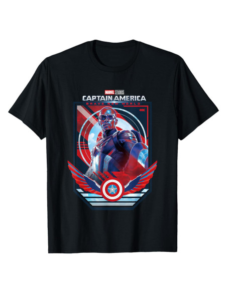 Camiseta Marvel Capitán América Nuevo Mundo - Hombre