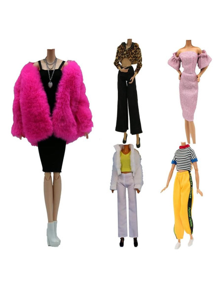 Conjuntos de Ropa para Muñeca 11.5" Lance Home - 5 Piezas Conjuntos de Ropa para Muñeca 11.5" Lance Home - 5 Piezas
