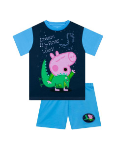 Pijamas de Peppa Pig para Niños - Manga Corta y Cortos