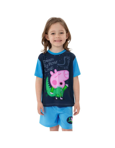 Pijamas de Peppa Pig para Niños - Manga Corta y Cortos