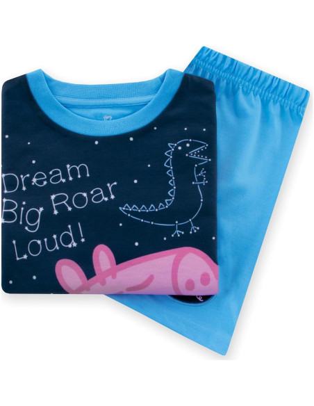 Pijamas de Peppa Pig para Niños - Manga Corta y Cortos