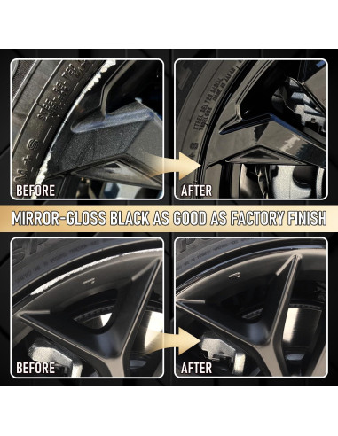 Kit de Reparación de Rayones para Ruedas SMAPHY 14.79 ml Negro