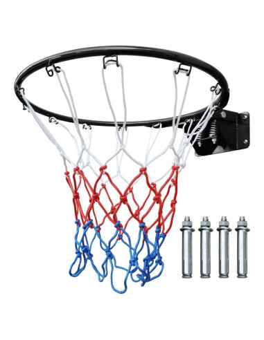 Aro de Baloncesto Yone jx je 18" (45.72 cm) Doble Resorte Negro