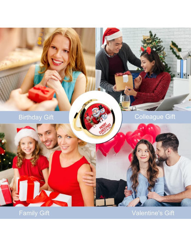 Espejo Compacto Doble Cara LONNAONE 7cm Plegable Viaje