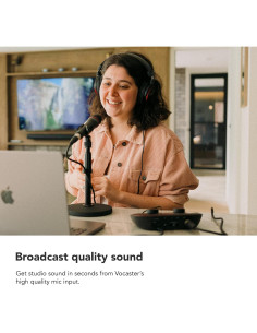 Focusrite Vocaster One - Interfaz de Podcasting USB-C 2