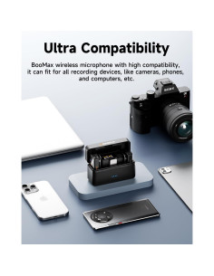 Micrófono Lavalier Inalámbrico Comica BooMax 48kHz 32-bit 2